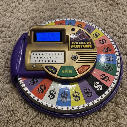 Wheel fortune handheld - wheel,