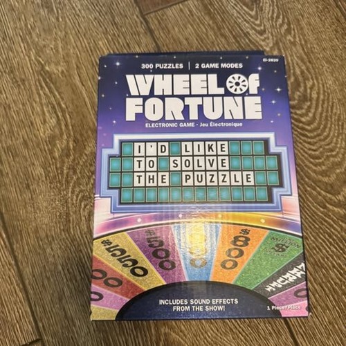 Wheel fortune electronic - fortune,